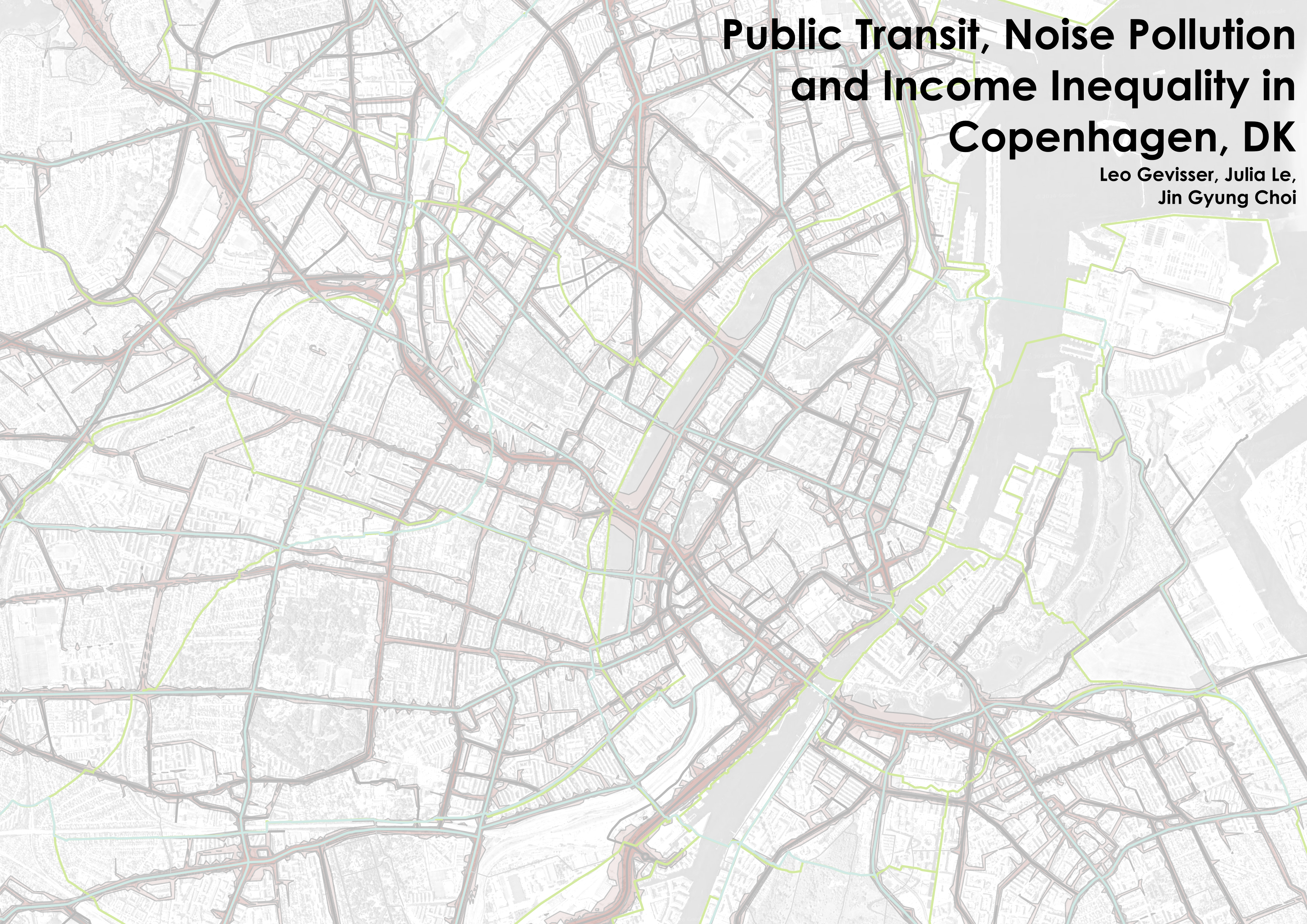 Cover image for Public Transit, Noise Pollution and Income Inequality in Copenhagen, DK