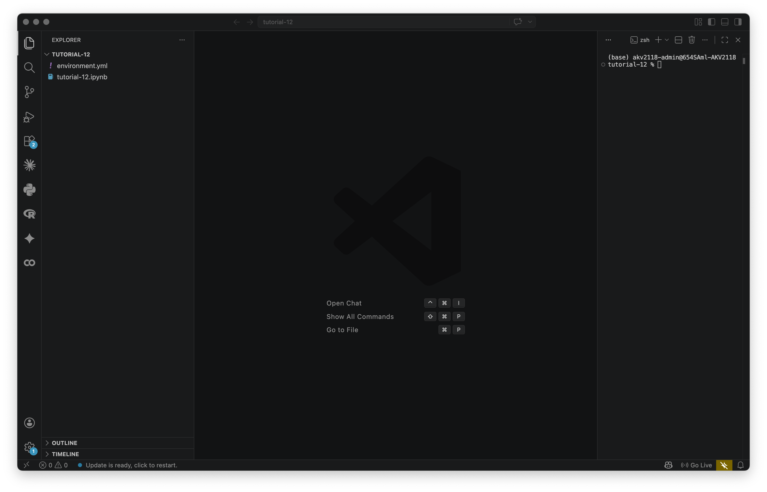vs code setup